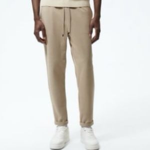 Mens ZARA - Jogger Waist Stretch Pants